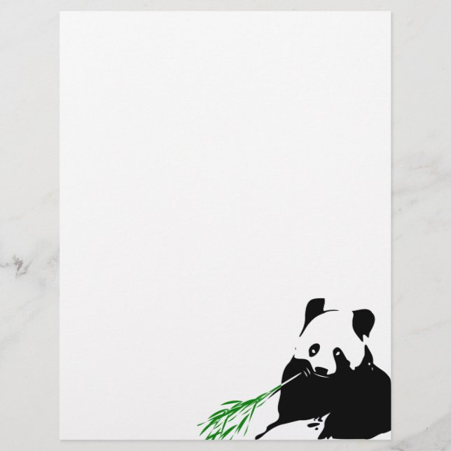 Panda eat Bamboo (Framsida)