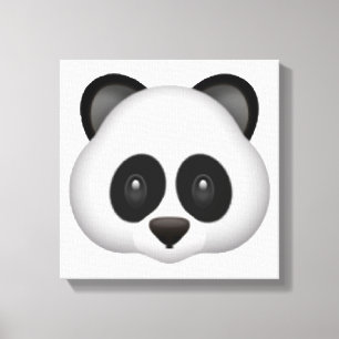 Panda - Emoji Canvastryck