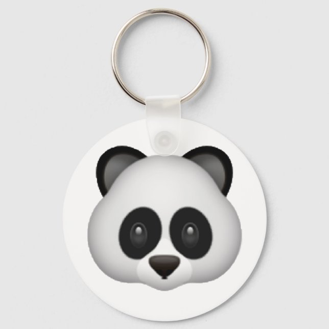 Panda - Emoji Nyckelring (Framsida)