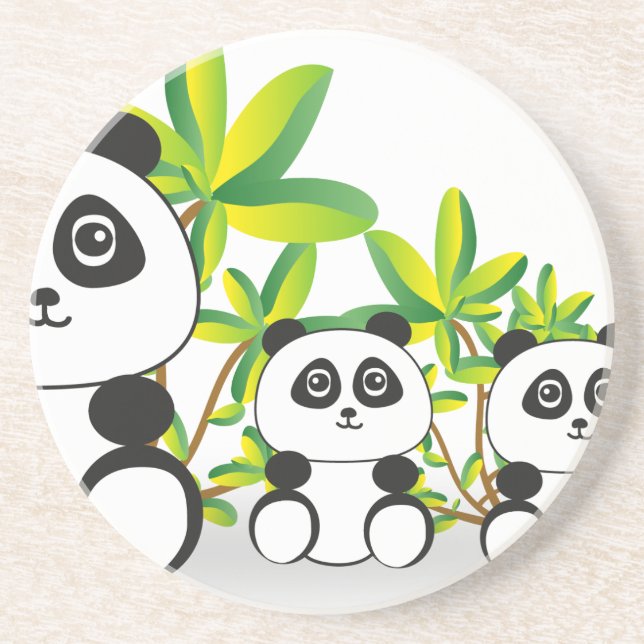 Panda Family Underlägg (Framsidan)