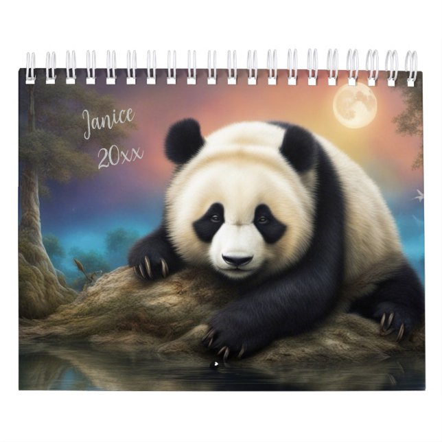 Panda Fantasy Kalender (Omslag)