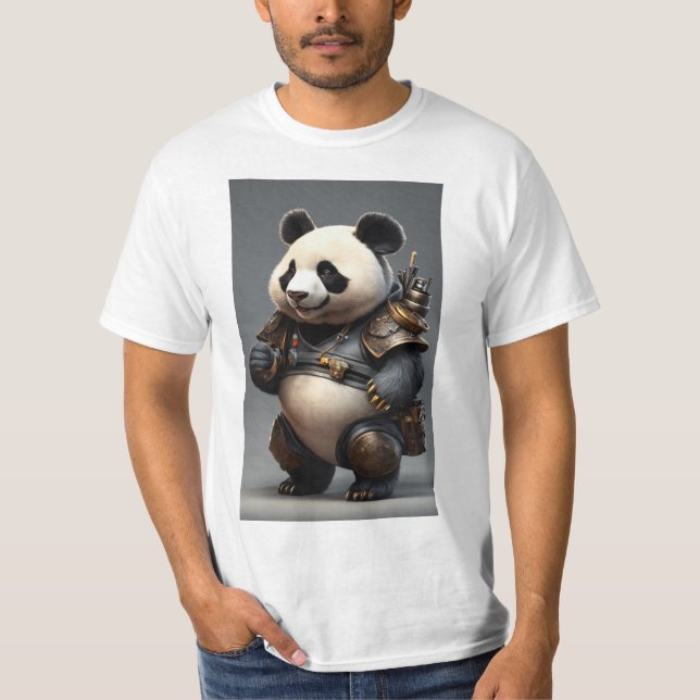 Panda Feast T Shirt (Framsida)