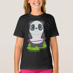 Panda Fitness Gymnastics T Shirt