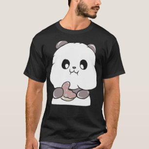 Panda Food Space födelseår födelsedag T Shirt