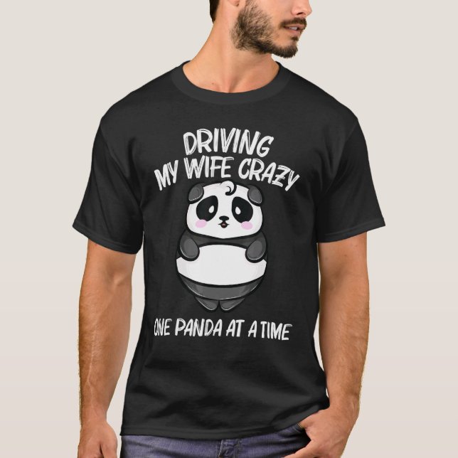 Panda För manar Pappa Cute Panda Bear Animal T Shirt (Framsida)