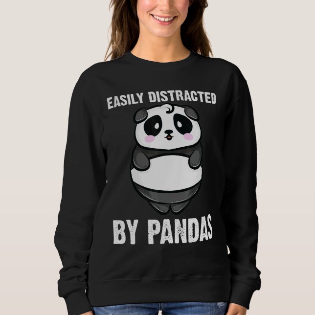 Panda För manar Women Cute Panda Bear Animal 3 T Shirt (Framsida)