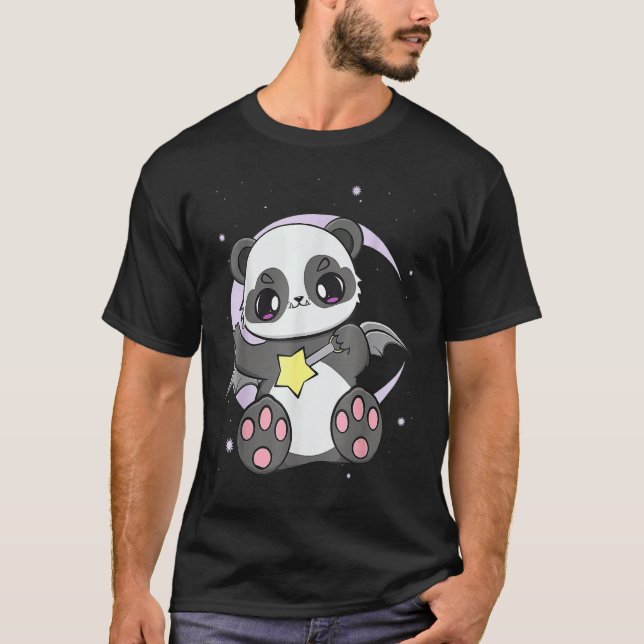 Panda för spjutspets vid Baby Leksak T Shirt (Framsida)