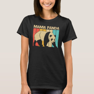 Panda for Women Girls Panda Bear Animal T Shirt