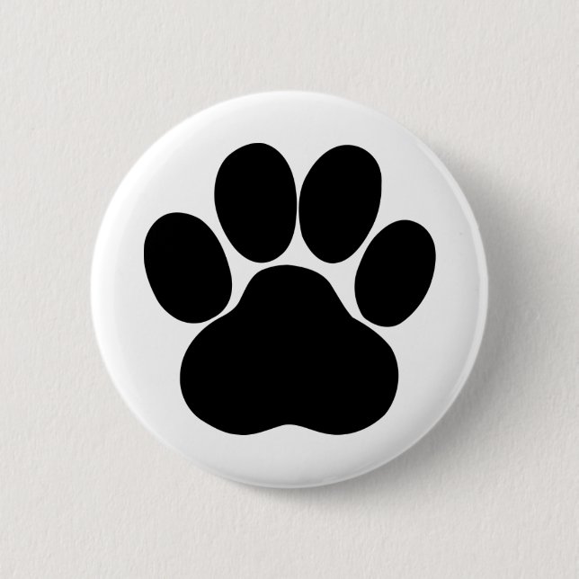 Panda-fötter design knapp (Framsida)