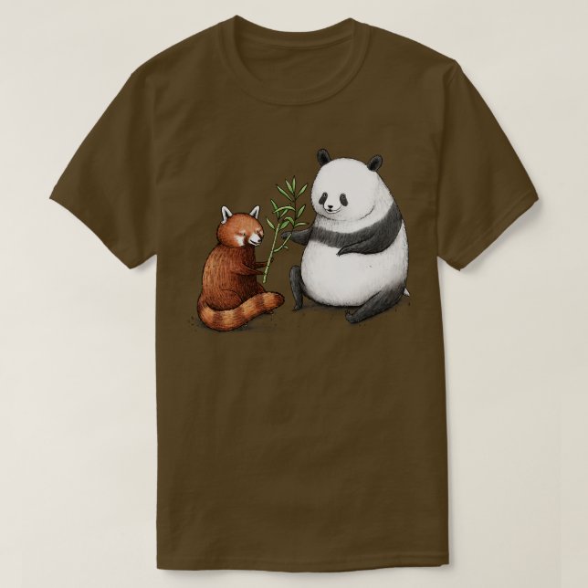 Panda Friends T Shirt (Design framsida)