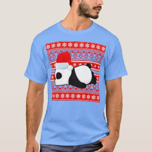Panda ful christmas t shirt