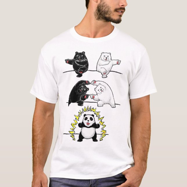 Panda Fusion T Shirt (Framsida)