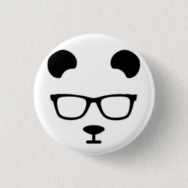 Panda geek knapp (Framsida)