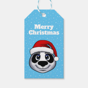 Panda Gift-Märkre Presentetikett