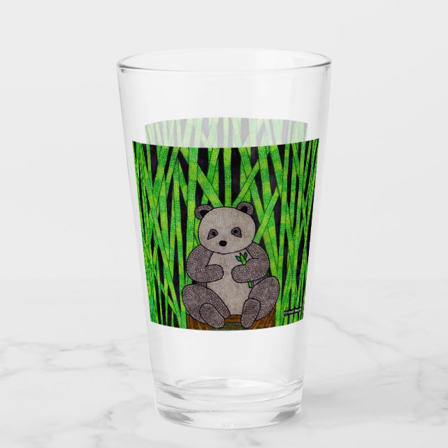 Panda - Glas Kopp (Framsida)