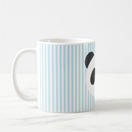 Panda görad randig mugg