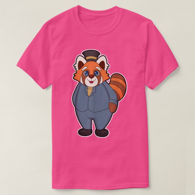 Panda Groom Cylinder Wedding  T Shirt (Design framsida)