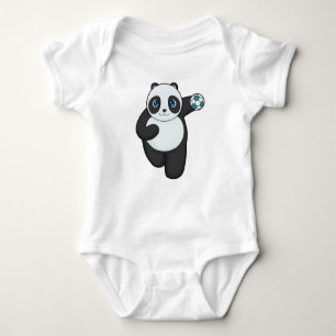 Panda Handball-spelare Handball T Shirt