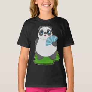 Panda Handfläkt T Shirt