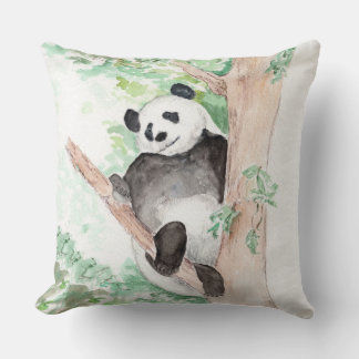 Panda, Hängande ut Dekorativ kudde