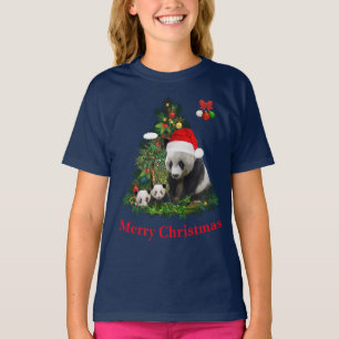 Panda har jul T-Shirt