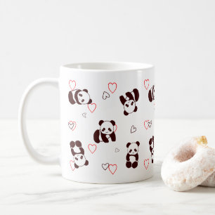 Panda Heart Mugg