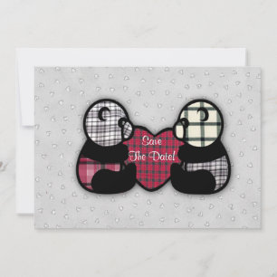 Panda Heart sparar datumet Spara Datumet