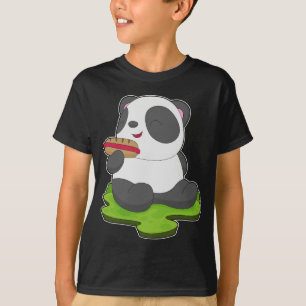 Panda Hotdog T Shirt