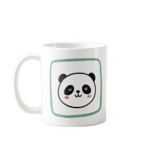 Panda huvud minimalistisk grafisk ikon