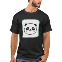 Panda huvud minimalistisk grafisk ikon