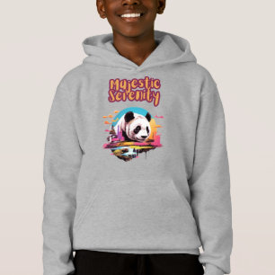 Panda i Färg: Vibrant Panda i hans livsmiljö T Shirt