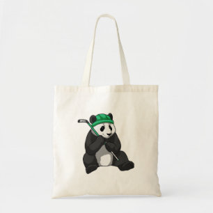 Panda i Ice hockey med ishockeyklubb Tygkasse