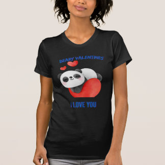 Panda I Kärlek You Valentiness-Girlkompis T Shirt