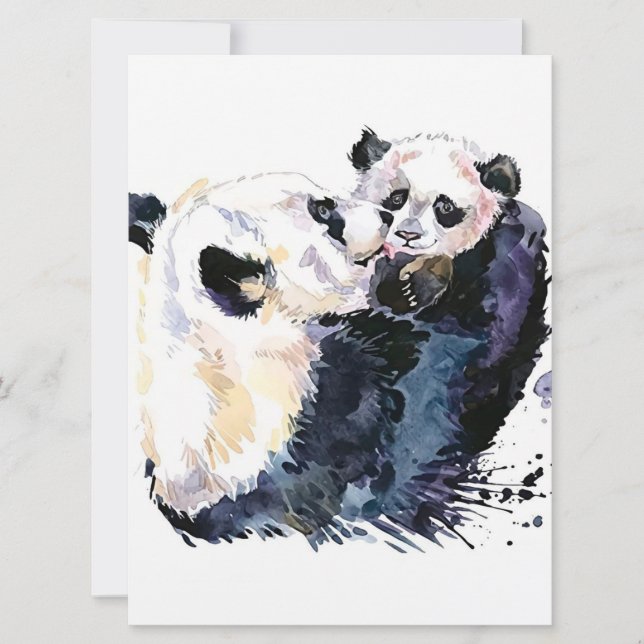 Panda i skogen | Panda-familjen (Framsida)