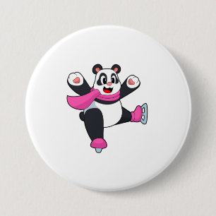 Panda Ice-skridskor Knapp