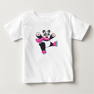 Panda Ice-skridskor T Shirt