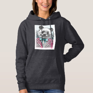 Panda illustration design Hoodie T Shirt