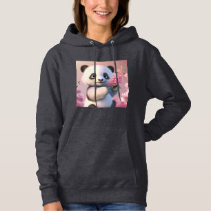 Panda illustration design Hoodie T Shirt