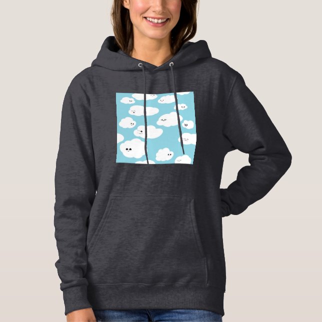 Panda illustration design Hoodie T Shirt (Framsida)