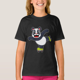 Panda Inline rullskridskor Rullskor T Shirt