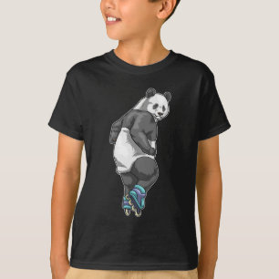 Panda Inline-skridskor T Shirt