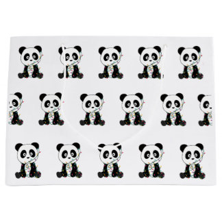 Panda jul Snö Winter Animals Pandas