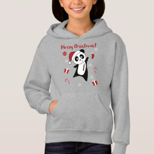 Panda jul Snö Winter Animals Pandas Hoodie T Shirt