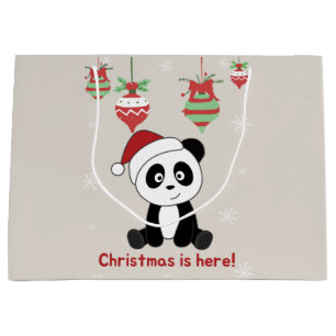 Panda jul Snö Winter Animals Pandas Large G