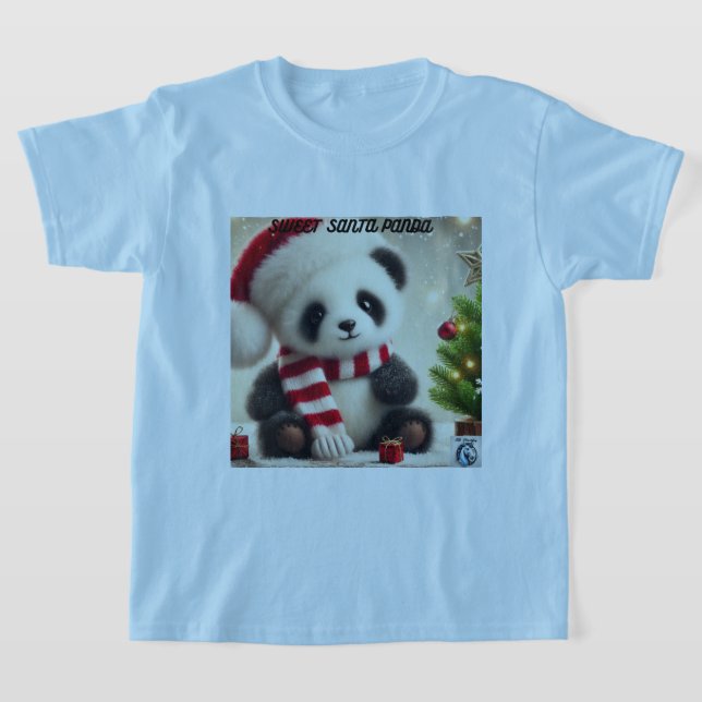 Panda-jul T Shirt (Laydown)
