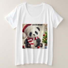 Panda-jul T Shirt