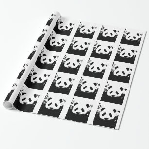 Panda-julafton Papper Presentpapper