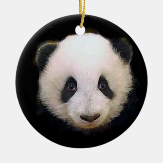 Panda Julgran Ornament (Framsidan)