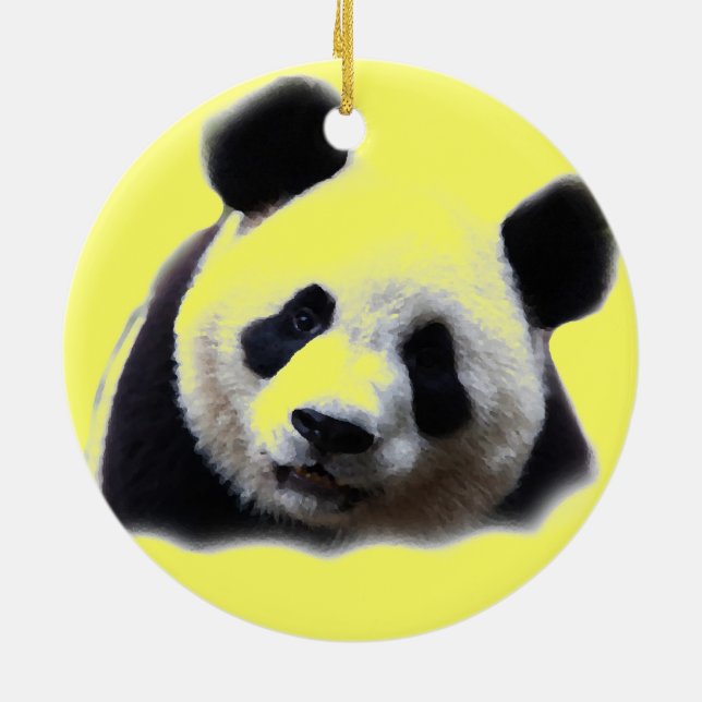 Panda Julgran Ornament (Baksidan)