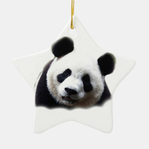 Panda Julgransprydnad Keramik